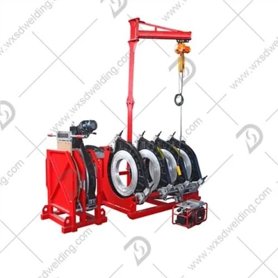 SDD800 Hydraulinen Butt Fusion muovinen HDPE-putkien hitsauskone